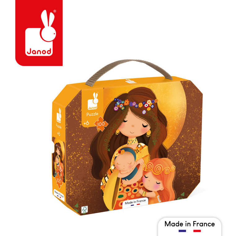 Янод, Пазл в чемодане Картина по мотивам творчества Климта 100 шт. Janod
Янод, Пазл в чемодане Картина по мотивам творчества Климта 100 шт. Janod