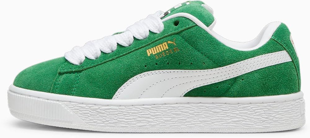 Детские кроссовки Puma Unisex-Child Suede XL (для детей постарше), белый/зеленый
Детские кроссовки Puma Unisex-Child Suede XL (для детей постарше), белый/зеленый