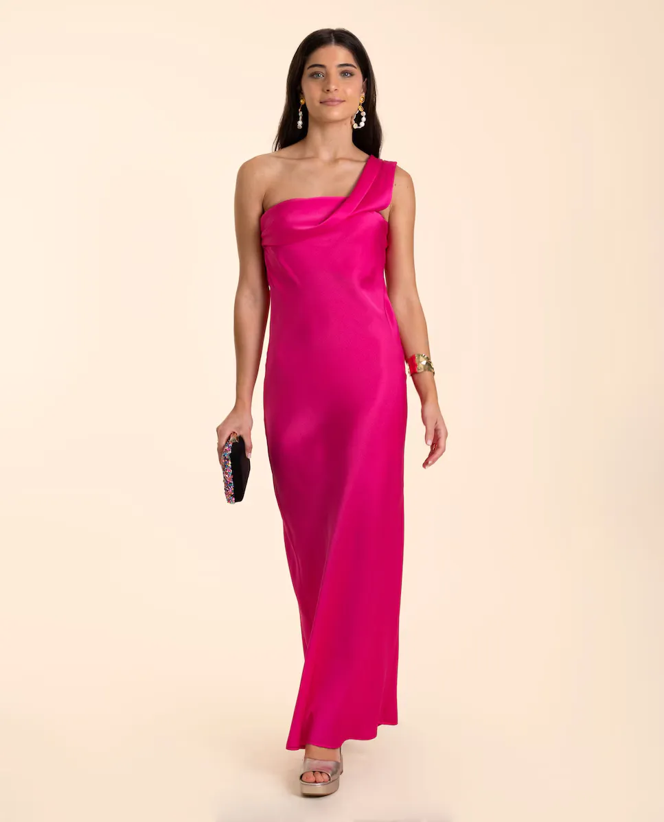 Приталенное атласное платье миди The-Are, цвет Fucsia
Приталенное атласное платье миди The-Are, цвет Fucsia