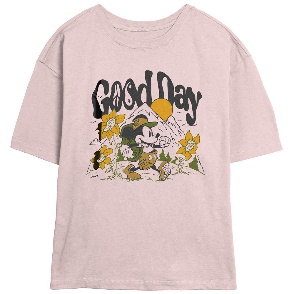 Детская футболка Good Day Skimmer с изображением Микки Мауса Disney's, цвет Blush
Детская футболка Good Day Skimmer с изображением Микки Мауса Disney's, цвет Blush