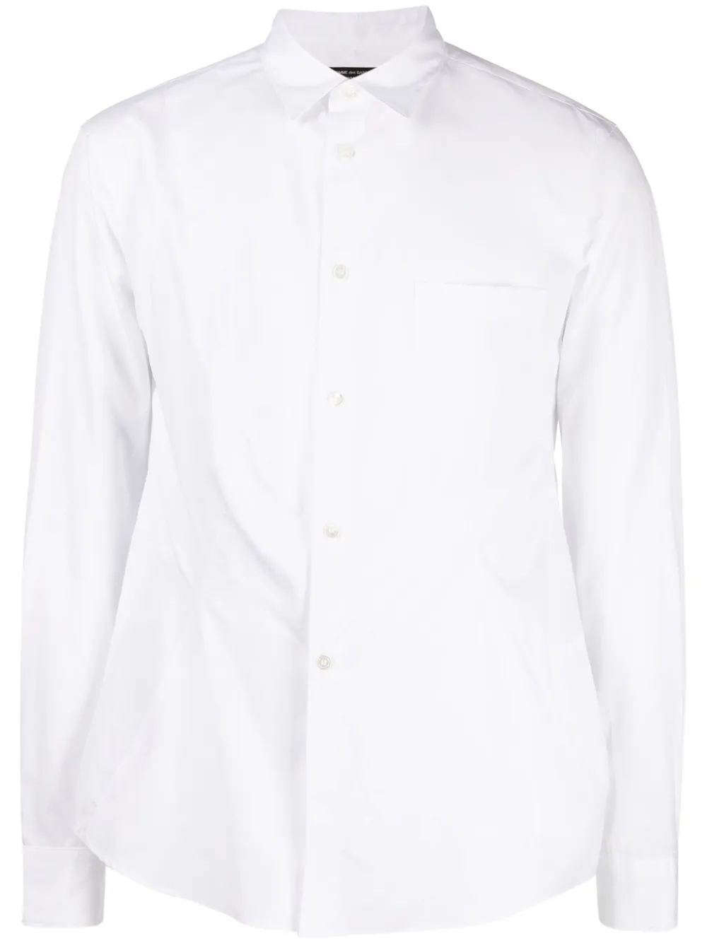 Поплиновая рубашка строгого кроя Comme des Garçons Homme Plus, белый
Поплиновая рубашка строгого кроя Comme des Garçons Homme Plus, белый