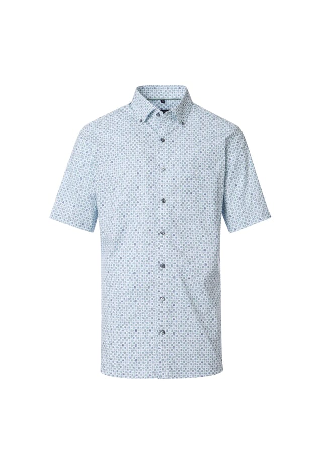 Рубашка делового покроя с коротким рукавом и принтом современный крой Casamoda, зеленый
Рубашка делового покроя с коротким рукавом и принтом современный крой Casamoda, зеленый