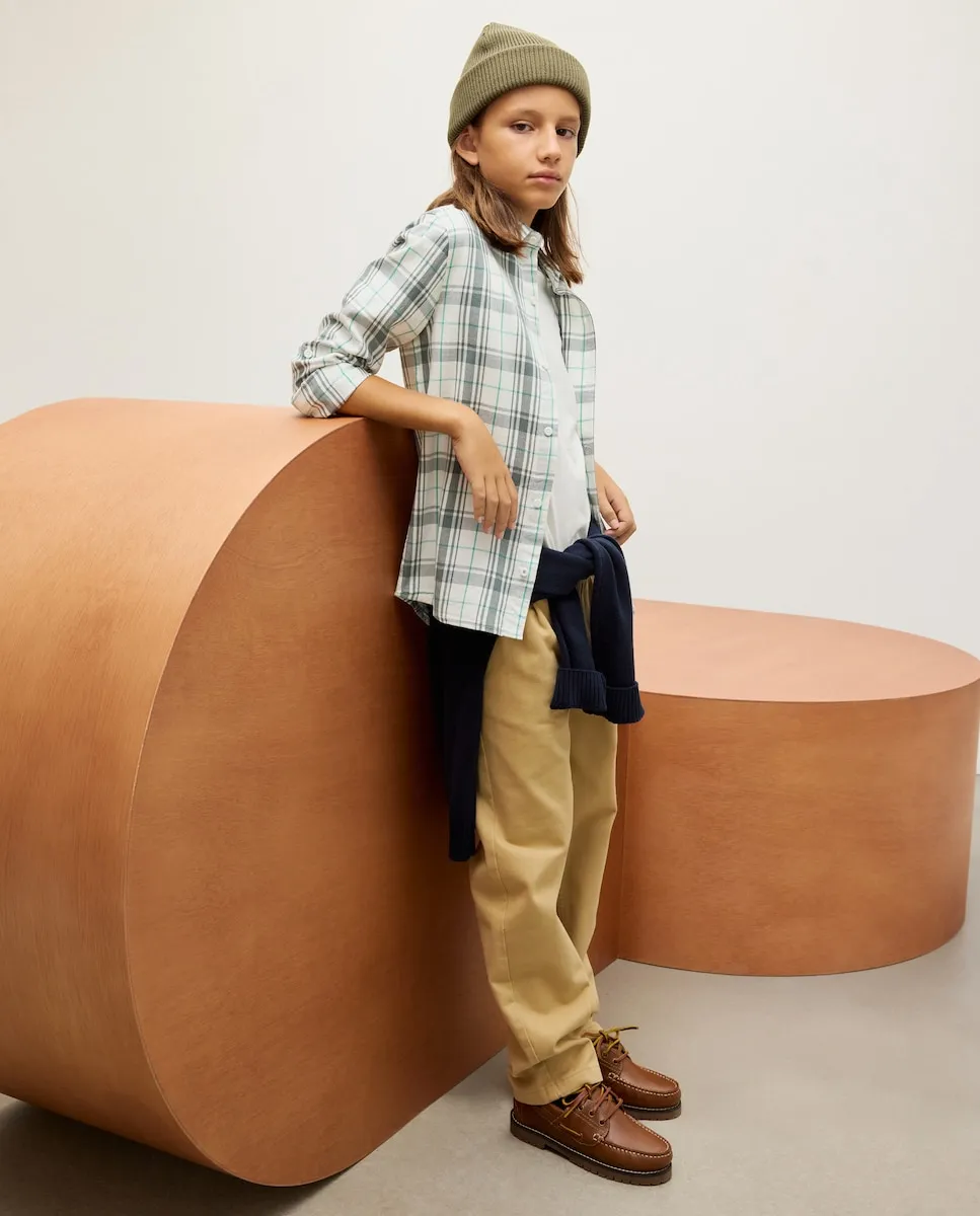 Детские брюки чинос с защипами Kids El Corte Inglés, песочный
Детские брюки чинос с защипами Kids El Corte Inglés, песочный