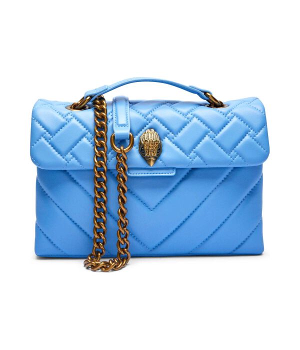 Кожаная сумка через плечо Kensington Kurt Geiger, синий
Кожаная сумка через плечо Kensington Kurt Geiger, синий