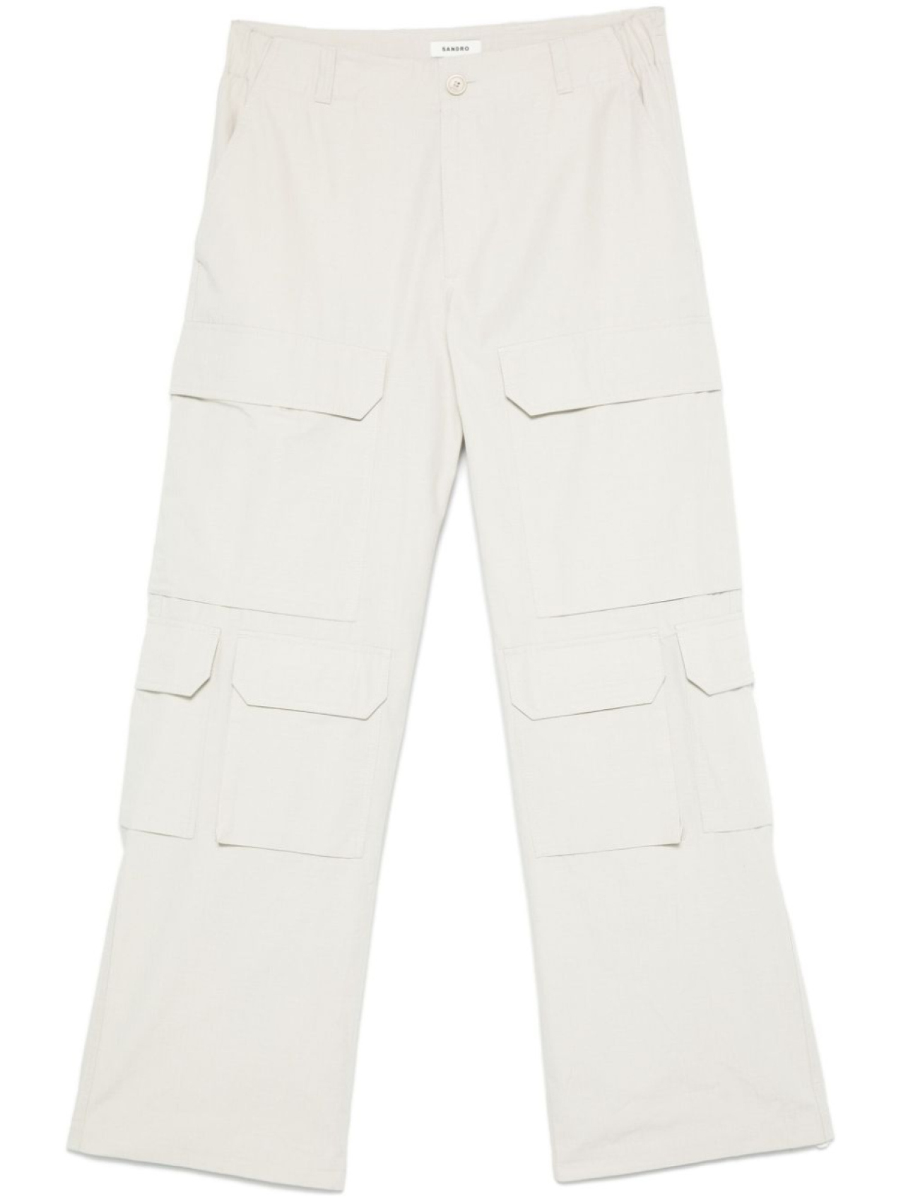 SANDRO брюки карго из рипстопа, нейтральный цвет 
SANDRO брюки карго из рипстопа, нейтральный цвет