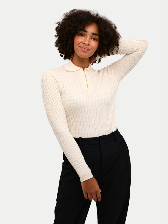 Облегающий свитер Kaffe, бежевый
Облегающий свитер Kaffe, бежевый