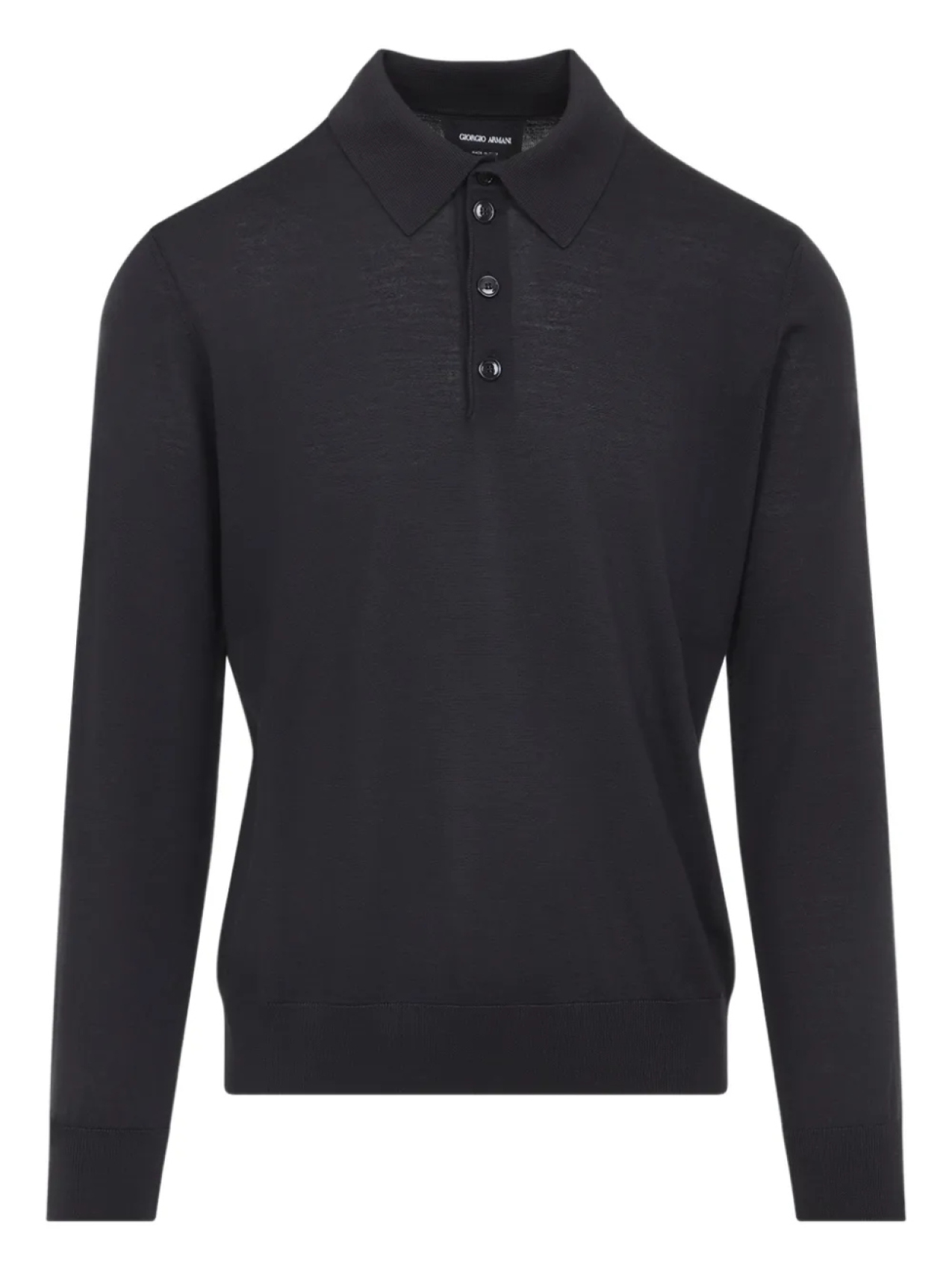 Шерстяная рубашка-поло Giorgio Armani, черный
Шерстяная рубашка-поло Giorgio Armani, черный