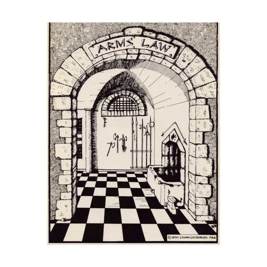 Arms Law (1st Edition, 3rd Printing), Rolemaster (1st Edition), мягкая обложка
Arms Law (1st Edition, 3rd Printing), Rolemaster (1st Edition), мягкая обложка