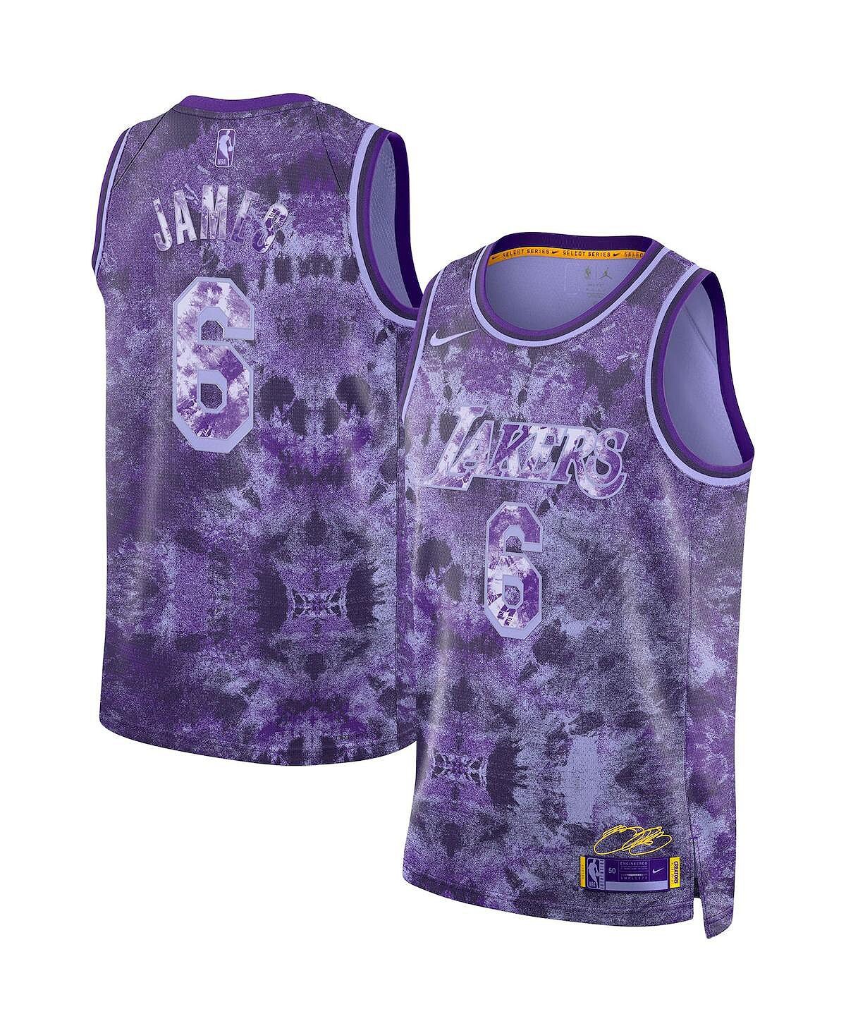 Мужская и женская футболка LeBron James Purple Los Angeles Lakers Select Series Swingman Nike
Мужская и женская футболка LeBron James Purple Los Angeles Lakers Select Series Swingman Nike