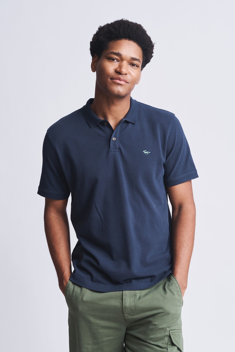 Позорная рубашка-поло из пике Aubin, синий
Позорная рубашка-поло из пике Aubin, синий