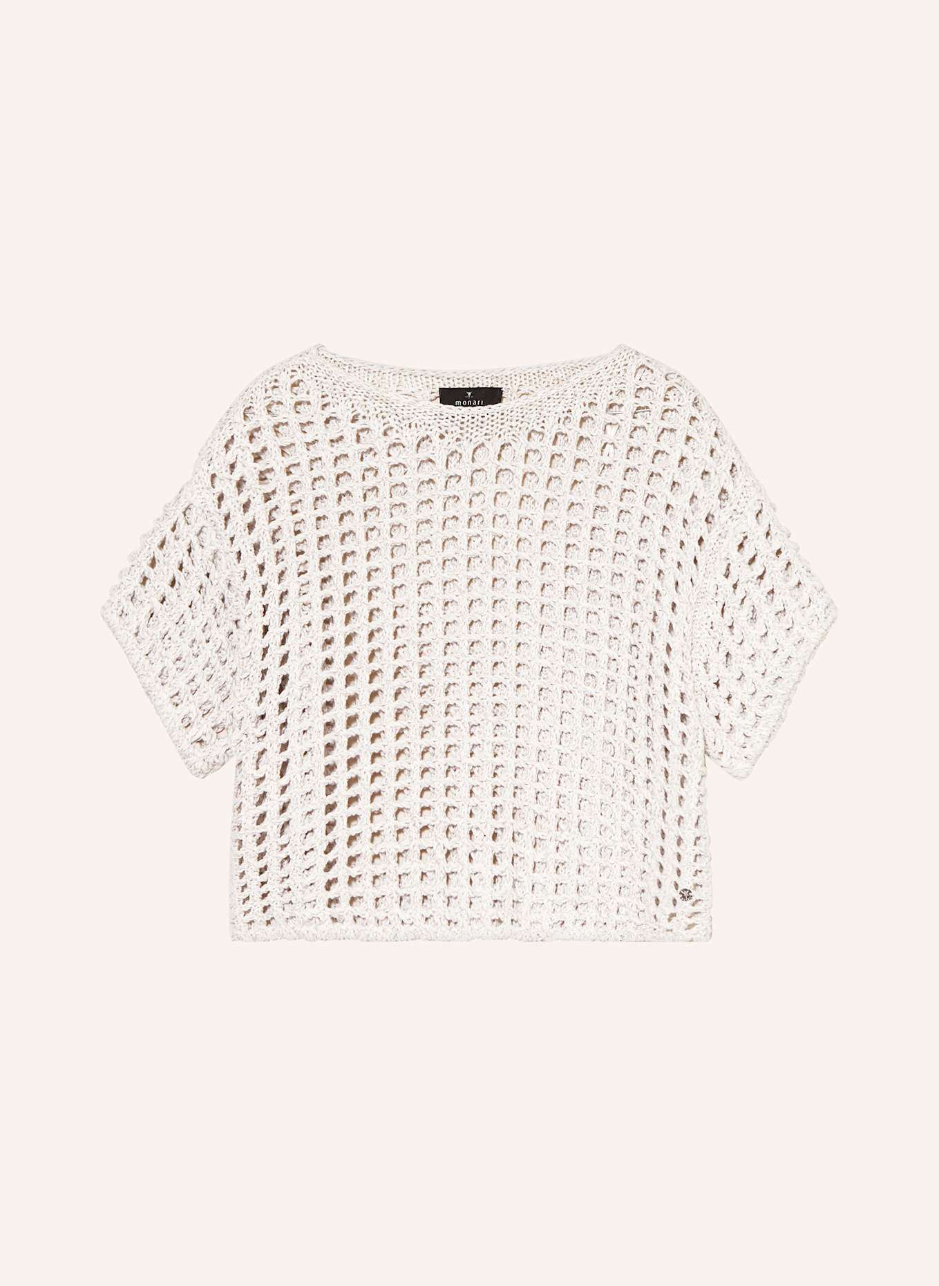 Вязаная рубашка с блестящей пряжей Monari, мультиколор 
Вязаная рубашка с блестящей пряжей Monari, мультиколор