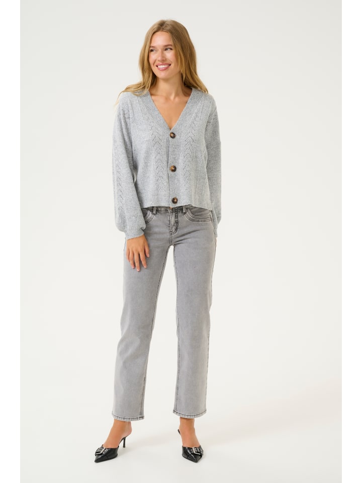 Cream Кардиган CRHoliday прямого кроя, светло-серый меланж
Cream Кардиган CRHoliday прямого кроя, светло-серый меланж