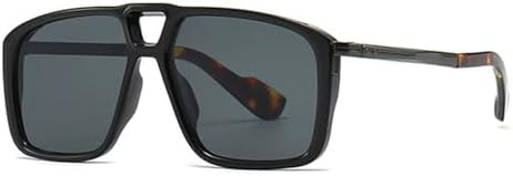 Мужские солнцезащитные очки в стиле ретро с двойной перемычкой, защита от УФ-излучения UV400; модные женские солнцезащитные очки с градиентным переходом MTZJH, Black Leopard Grey
Мужские солнцезащитные очки в стиле ретро с двойной перемычкой, защита от УФ-излучения UV400; модные женские солнцезащитные очки с градиентным переходом MTZJH, Black Leopard Grey