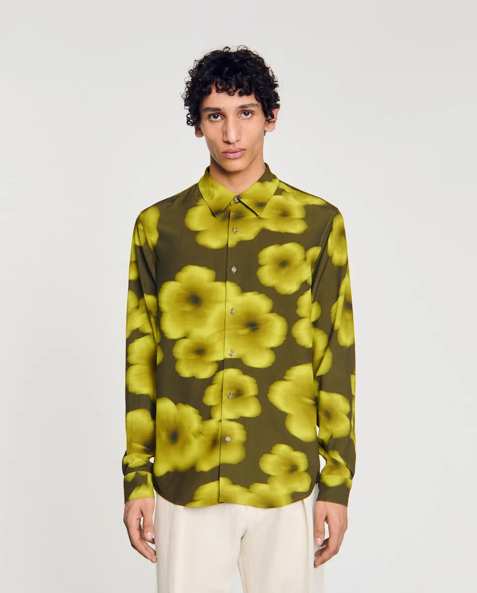 Мужская рубашка свободного кроя с цветочным принтом Sandro, желтый
Мужская рубашка свободного кроя с цветочным принтом Sandro, желтый