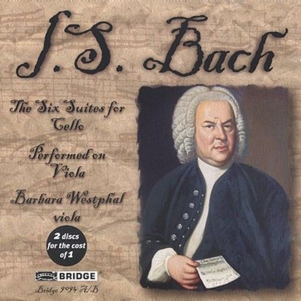 Диск CD Six Suites - Johann Sebastian Bach
Диск CD Six Suites - Johann Sebastian Bach