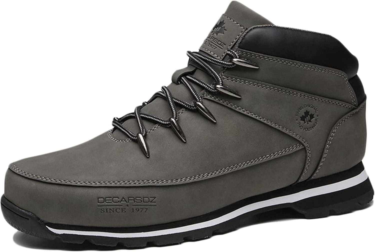 Мужские короткие походные ботинки Yiozoi, высокие, для улицы, с нескользящей подошвой, на шнуровке, осенние и зимние, повседневные ботинки, противоскользящие, серый
Мужские короткие походные ботинки Yiozoi, высокие, для улицы, с нескользящей подошвой, на шнуровке, осенние и зимние, повседневные ботинки, противоскользящие, серый