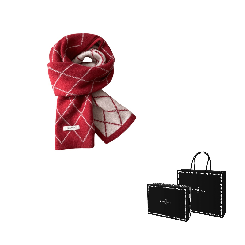 Шарф JW Polyester Knit Unisex J W, красный бежевый wool
Шарф JW Polyester Knit Unisex J W, красный бежевый wool