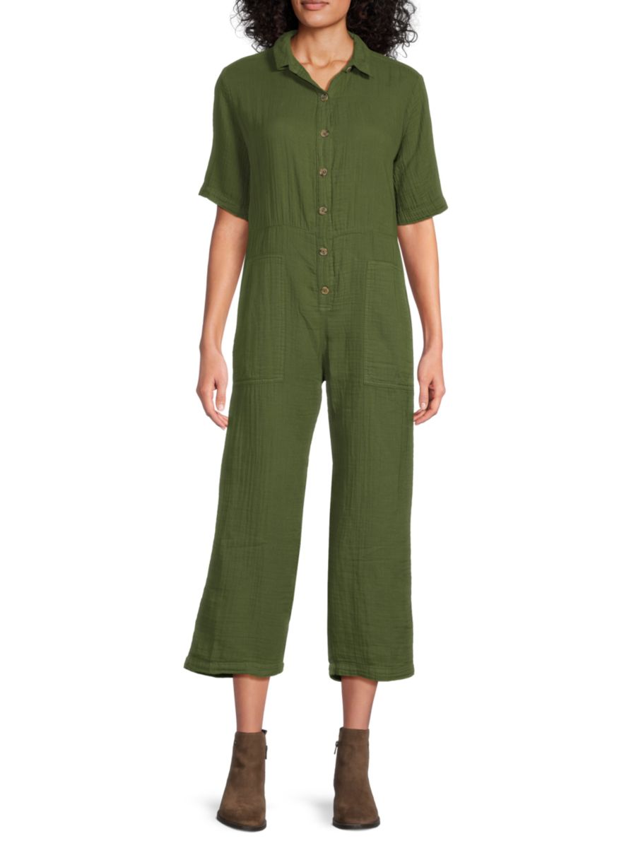 Укороченный хлопковый комбинезон Elia Velvet by Graham & Spencer, цвет Clover Green
Укороченный хлопковый комбинезон Elia Velvet by Graham & Spencer, цвет Clover Green