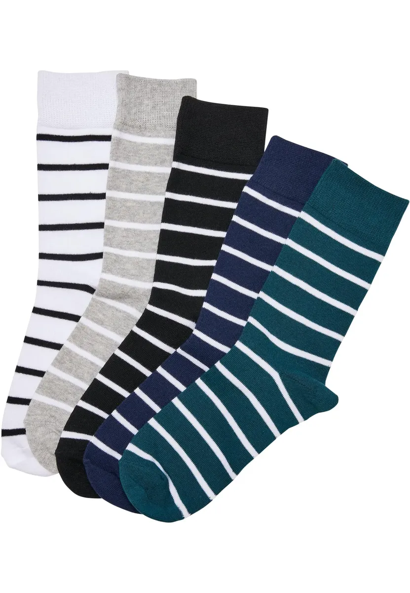 Базовые носки URBAN CLASSICS " Urban Classics Unisex Small Stripes Socks 5-Pack" (1 пара), цвет Wintercolor
Базовые носки URBAN CLASSICS " Urban Classics Unisex Small Stripes Socks 5-Pack" (1 пара), цвет Wintercolor