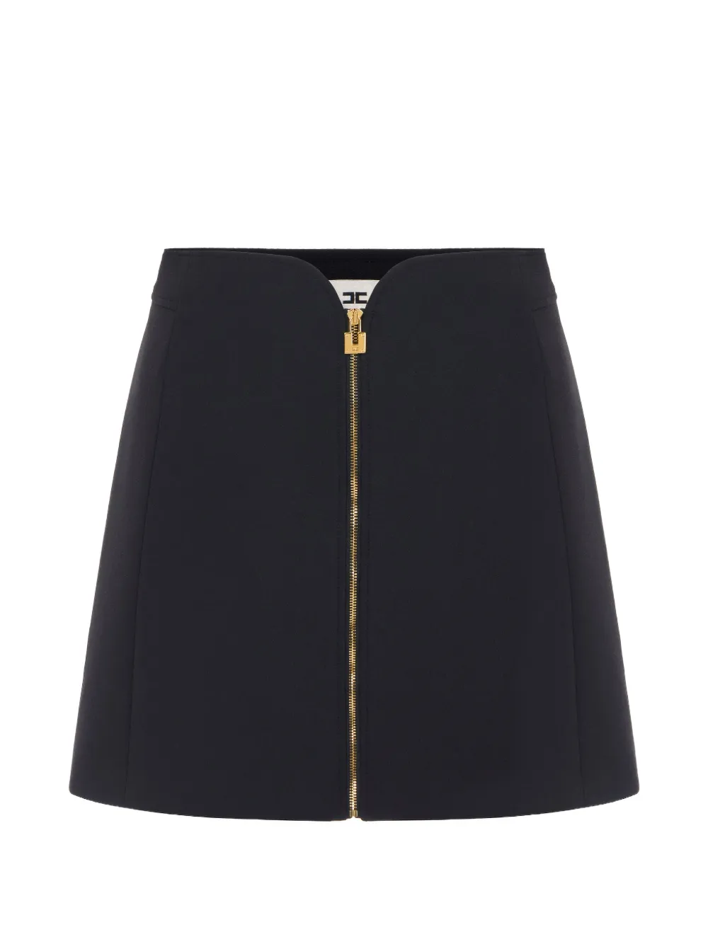 Мини-юбка на молнии Elisabetta Franchi, черный
Мини-юбка на молнии Elisabetta Franchi, черный