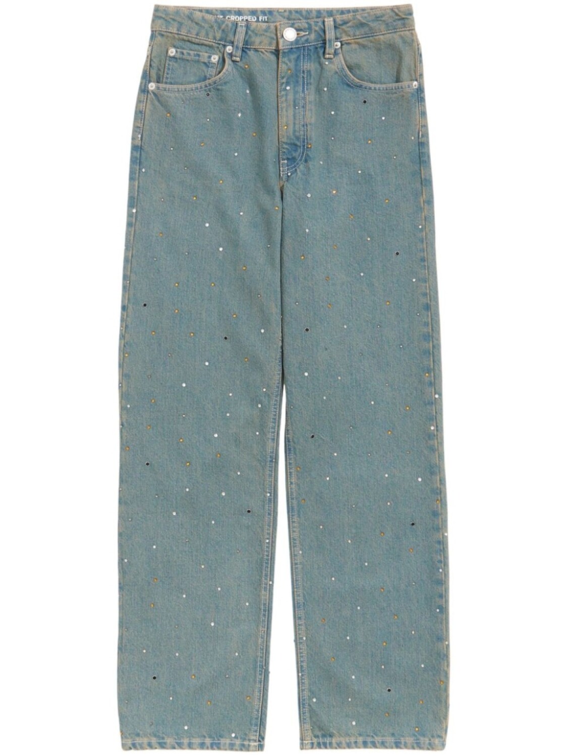 Укороченные джинсы Bimba y Lola, украшенные кристаллами, синий
Укороченные джинсы Bimba y Lola, украшенные кристаллами, синий