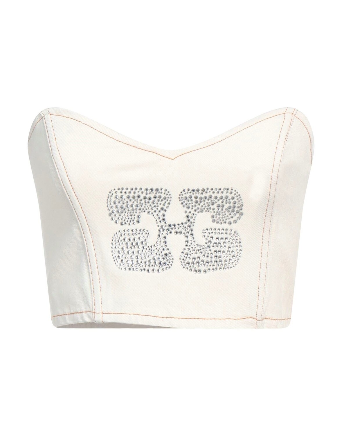 Топ Ganni, кремовый
Топ Ganni, кремовый