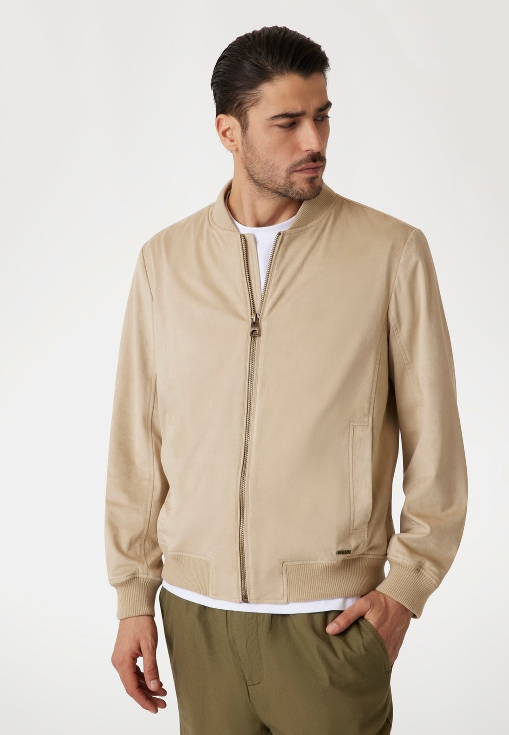 Куртка-бомбер Guess, бежевый
Куртка-бомбер Guess, бежевый