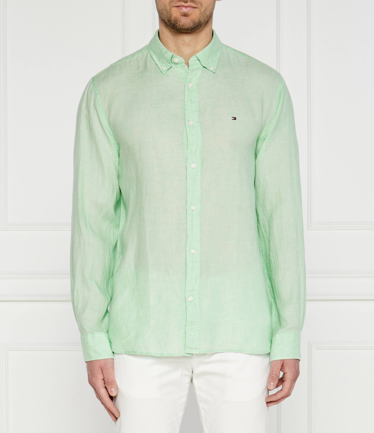 Льняная рубашка Tommy Hilfiger PIGMENT DYED Regular Fit, зеленый
Льняная рубашка Tommy Hilfiger PIGMENT DYED Regular Fit, зеленый