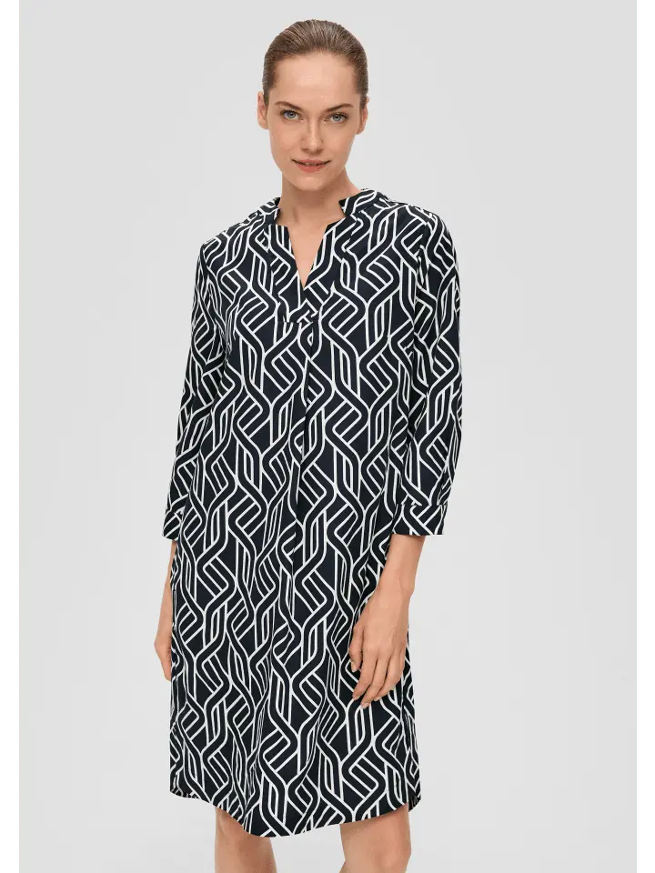 Короткое платье sOliver BLACK LABEL kurz, синий
Короткое платье sOliver BLACK LABEL kurz, синий