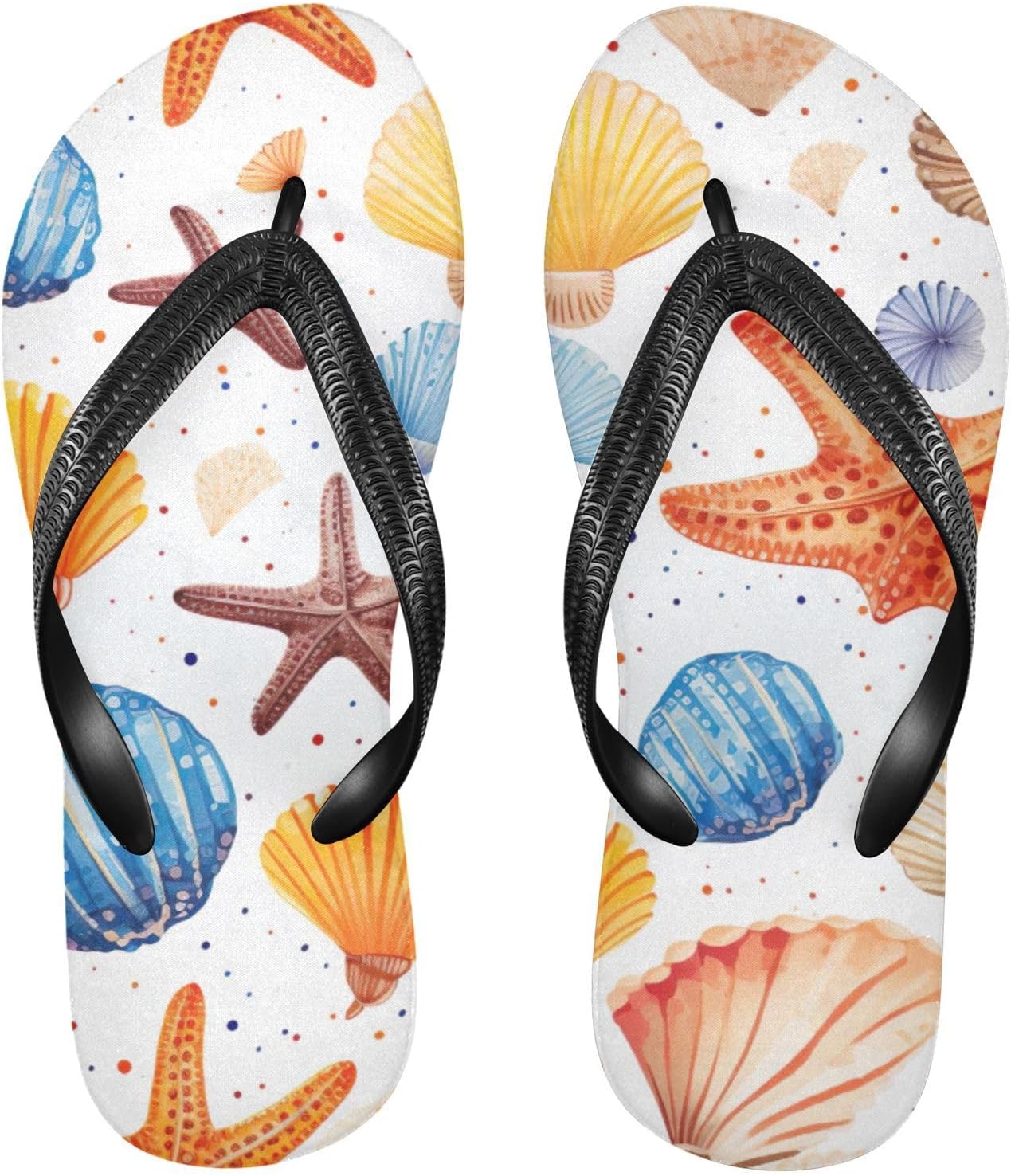 Пляжные летние сандалии Seashell Starfish для женщин и мужчин, шлепанцы для душа Kfbe
Пляжные летние сандалии Seashell Starfish для женщин и мужчин, шлепанцы для душа Kfbe
