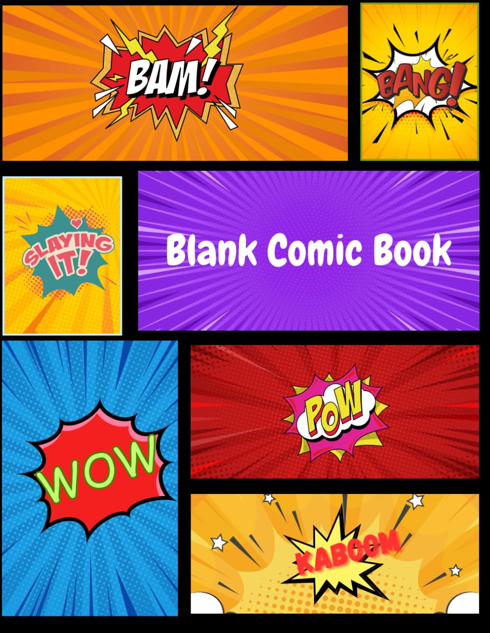 Blank Comic Book: Create your own Comic Book (Independently published)
Blank Comic Book: Create your own Comic Book (Independently published)