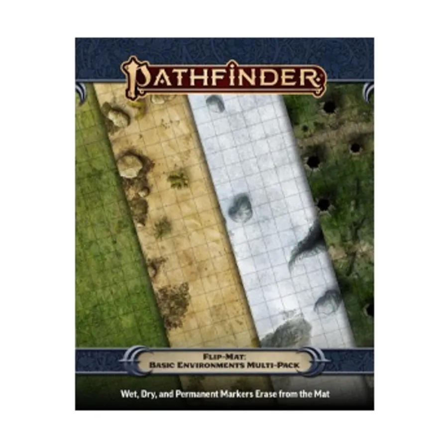 Flip-Mat — набор для базовых условий эксплуатации, Pathfinder Roleplaying Game (2nd Edition) - Flip-Mats & Flip-Tiles
Flip-Mat — набор для базовых условий эксплуатации, Pathfinder Roleplaying Game (2nd Edition) - Flip-Mats & Flip-Tiles