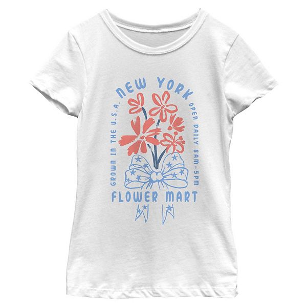 Футболка с принтом New York Flower Mart для девочек 7-16 лет Licensed Character
Футболка с принтом New York Flower Mart для девочек 7-16 лет Licensed Character