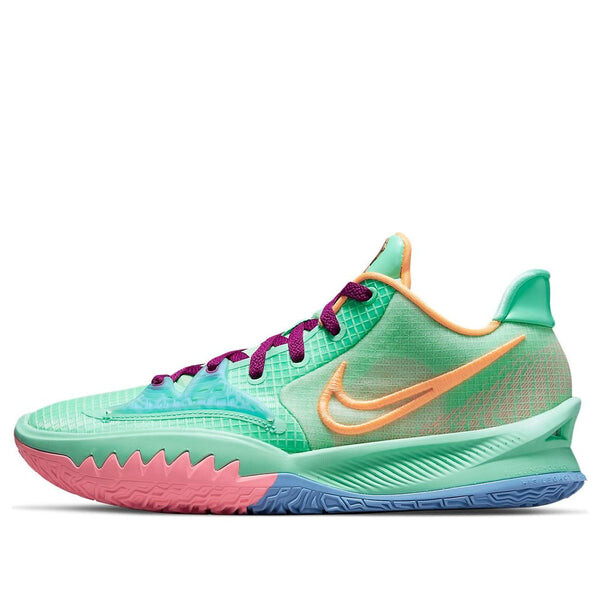 Кроссовки sue bird x kyrie low 4 Nike, зеленый 
Кроссовки sue bird x kyrie low 4 Nike, зеленый