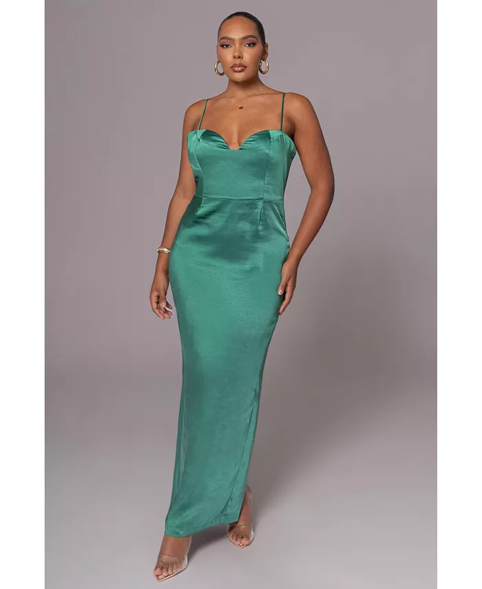 Женское платье макси Moment In Time JLUXLABEL, зеленый
Женское платье макси Moment In Time JLUXLABEL, зеленый