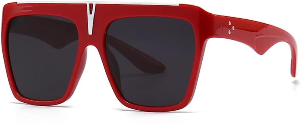 Классические солнцезащитные очки с плоской верхней частью для женщин, большие очки для мужчин, модные роскошные очки в винтажном стиле, ретро, с заклепками, крупная оправа TKKTLLT, C4
Классические солнцезащитные очки с плоской верхней частью для женщин, большие очки для мужчин, модные роскошные очки в винтажном стиле, ретро, с заклепками, крупная оправа TKKTLLT, C4