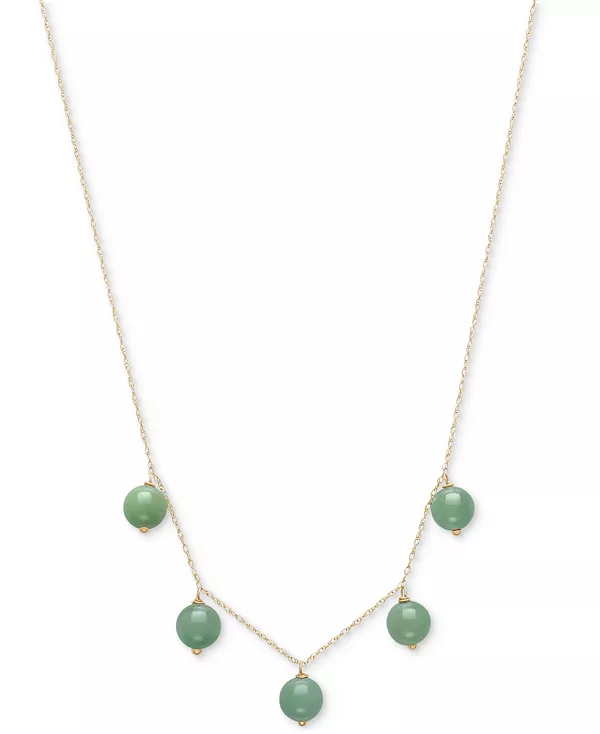 Ожерелье-Воротник с подвеской из окрашенного зеленого нефрита длиной 18 дюймов из 10-каратного золота Macy'S, jade, Зеленый, Ожерелье-Воротник с подвеской из окрашенного зеленого нефрита длиной 18 дюймов из 10-каратного золота Macy'S, jade
Ожерелье-Воротник с подвеской из окрашенного зеленого нефрита длиной 18 дюймов из 10-каратного золота Macy'S, jade, Зеленый, Ожерелье-Воротник с подвеской из окрашенного зеленого нефрита длиной 18 дюймов из 10-каратного золота Macy'S, jade