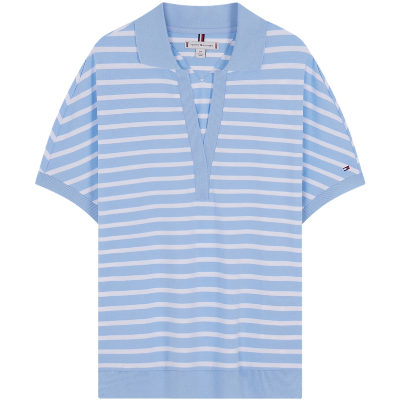 Женская поло Tommy Hilfiger, синий/белый
Женская поло Tommy Hilfiger, синий/белый