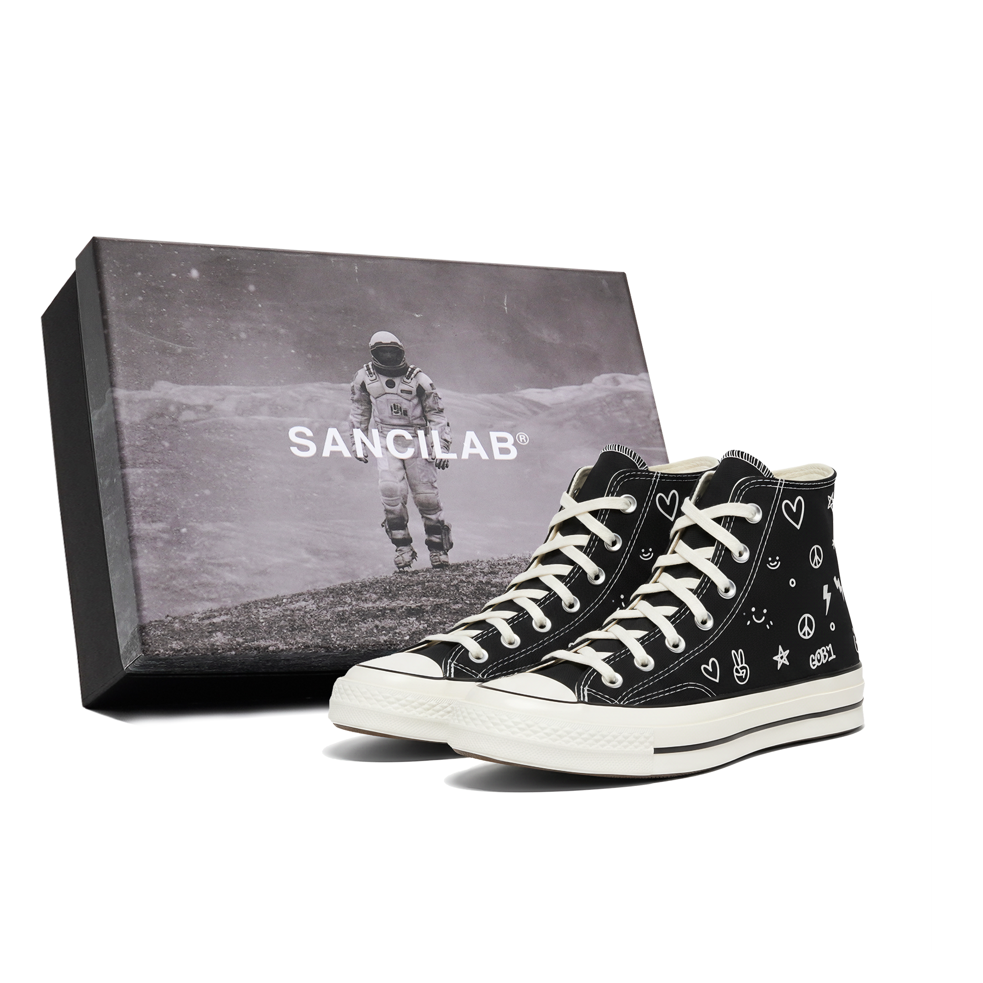 Converse Chuck 70 устойчивые к истиранию высокие кроссовки Unisex Vintage Black
Converse Chuck 70 устойчивые к истиранию высокие кроссовки Unisex Vintage Black