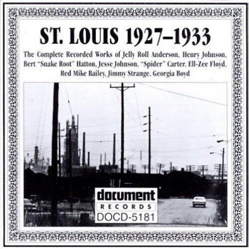 CD диск St Louis: Complete Recorded Works 1927-1933 / Var: St Louis: Complete Recorded Works 1927-1933 (Various Artists)
CD диск St Louis: Complete Recorded Works 1927-1933 / Var: St Louis: Complete Recorded Works 1927-1933 (Various Artists)