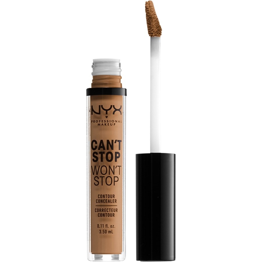 Консилер NYX Professional Makeup Can't Stop Won't Stop Contour Concealer, Nr. 12 Neutral Tan / 3,5 ml
Консилер NYX Professional Makeup Can't Stop Won't Stop Contour Concealer, Nr. 12 Neutral Tan / 3,5 ml