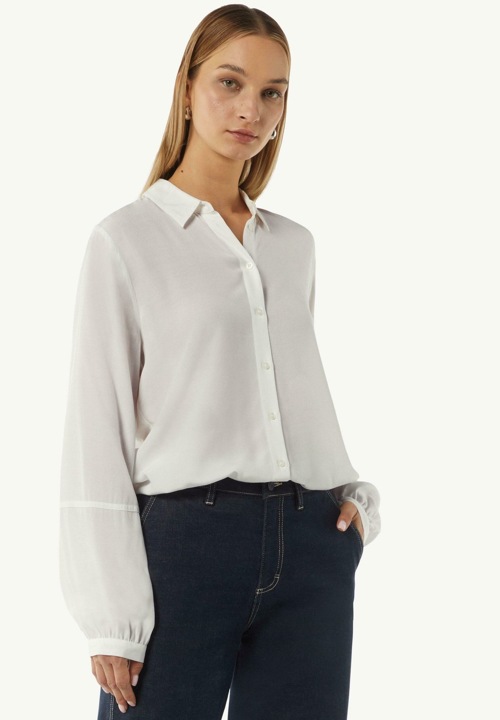Блузка на пуговицах ZIERNAHT comma casual identity, белый
Блузка на пуговицах ZIERNAHT comma casual identity, белый