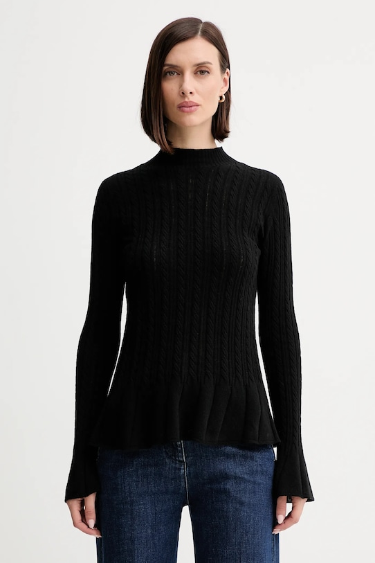 Шерстяной свитер Twinset, черный
Шерстяной свитер Twinset, черный