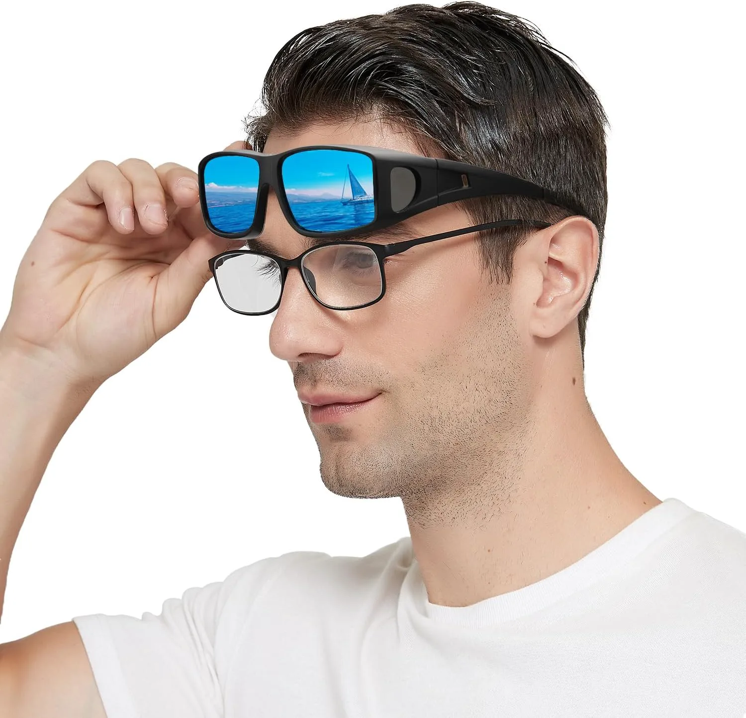 Солнцезащитные очки IGnaef Fit Over Glasses для мужчин и женщин, поляризованные, обтекаемой формы, с защитой от УФ-излучения, D (2 Pack) Matte Black | Blue+purple
Солнцезащитные очки IGnaef Fit Over Glasses для мужчин и женщин, поляризованные, обтекаемой формы, с защитой от УФ-излучения, D (2 Pack) Matte Black | Blue+purple