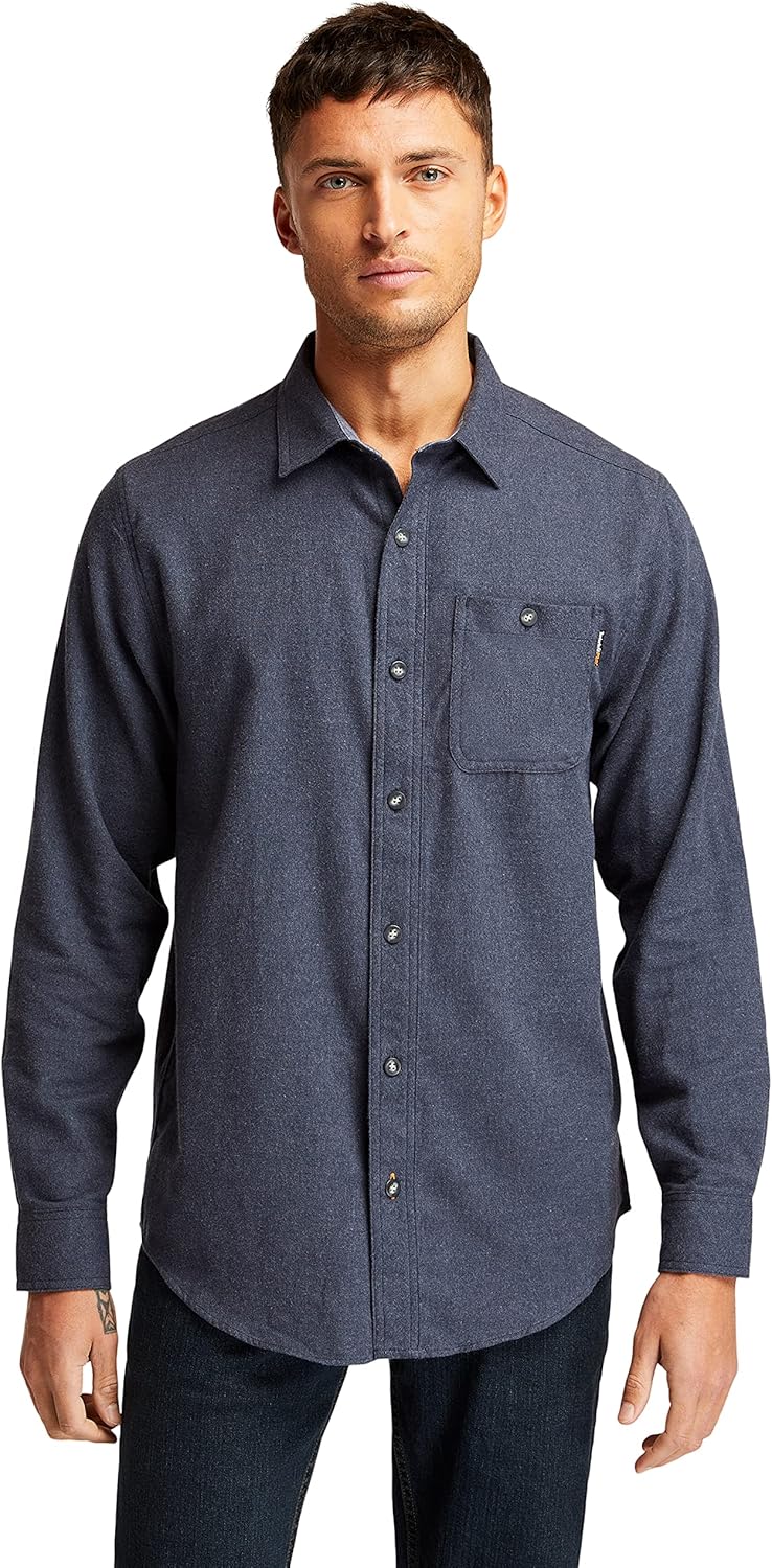 Мужская рубашка Timberland PRO Woodfort Mid с длинным рукавом, Navy Heather
Мужская рубашка Timberland PRO Woodfort Mid с длинным рукавом, Navy Heather