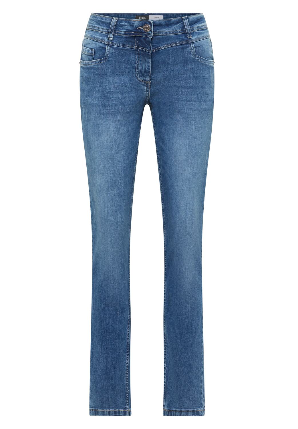 Street One Studio Джинсы Regular в синем дениме
Street One Studio Джинсы Regular в синем дениме