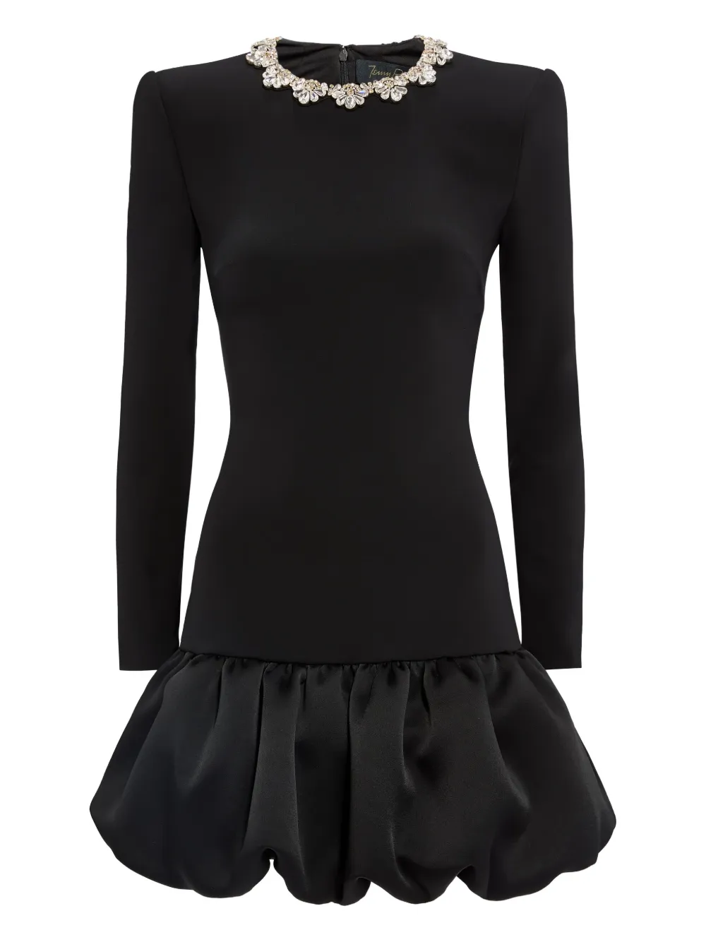 Платье мини Puff с декорированным вырезом Jenny Packham, черный
Платье мини Puff с декорированным вырезом Jenny Packham, черный