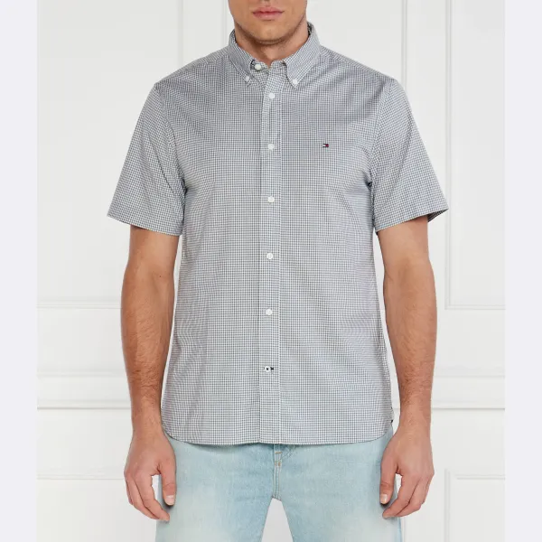 Рубашка в клетку Flex Tommy Hilfiger, синий 
Рубашка в клетку Flex Tommy Hilfiger, синий