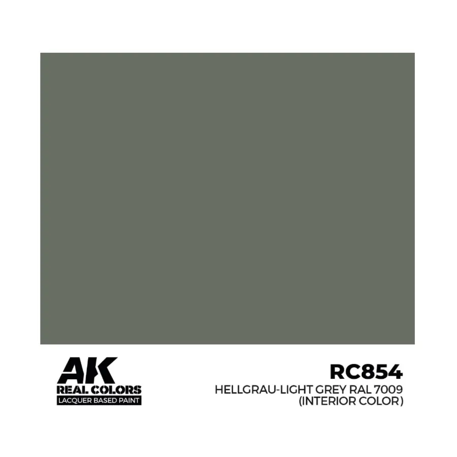 Hellgrau-Светло-серый RAL 7009 (цвет салона), Paint - Real Color, Dropper Bottles (AK-Interactive)
Hellgrau-Светло-серый RAL 7009 (цвет салона), Paint - Real Color, Dropper Bottles (AK-Interactive)