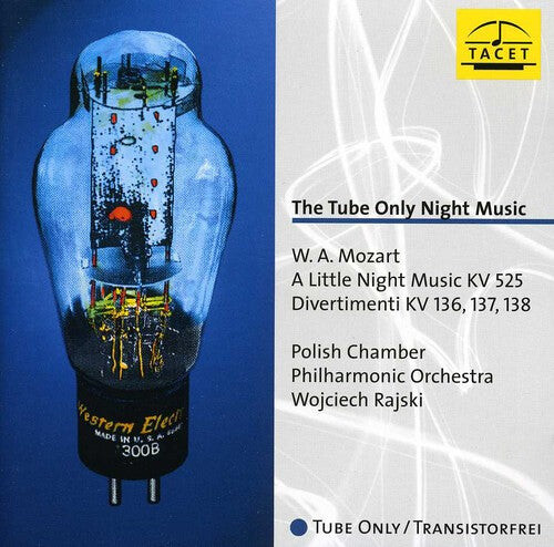 CD диск Mozart / Polnische Kammerphilharmonie: Tube Only Night Music: A Little Night Music
CD диск Mozart / Polnische Kammerphilharmonie: Tube Only Night Music: A Little Night Music